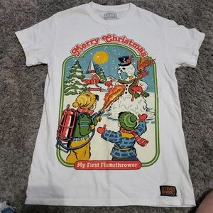Steven Rhodes Christmas shirt